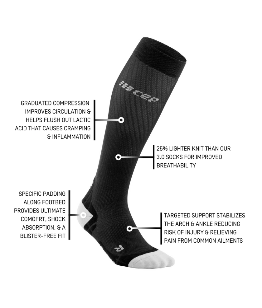 Ultralight Tall Compression Socks Men