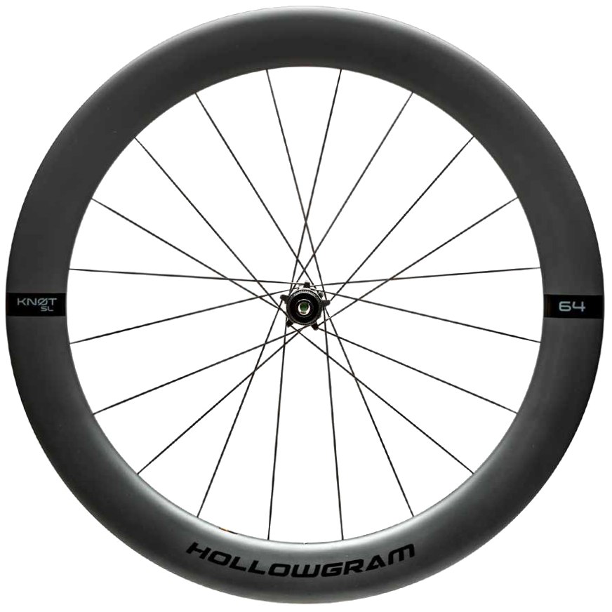 HollowGram 64 SL KNØT Carbon Disc Centerlock Wheel 100x12 Front