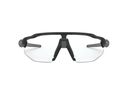 Photochromic Iridium Clear To Black Steel Frame Sunglasses