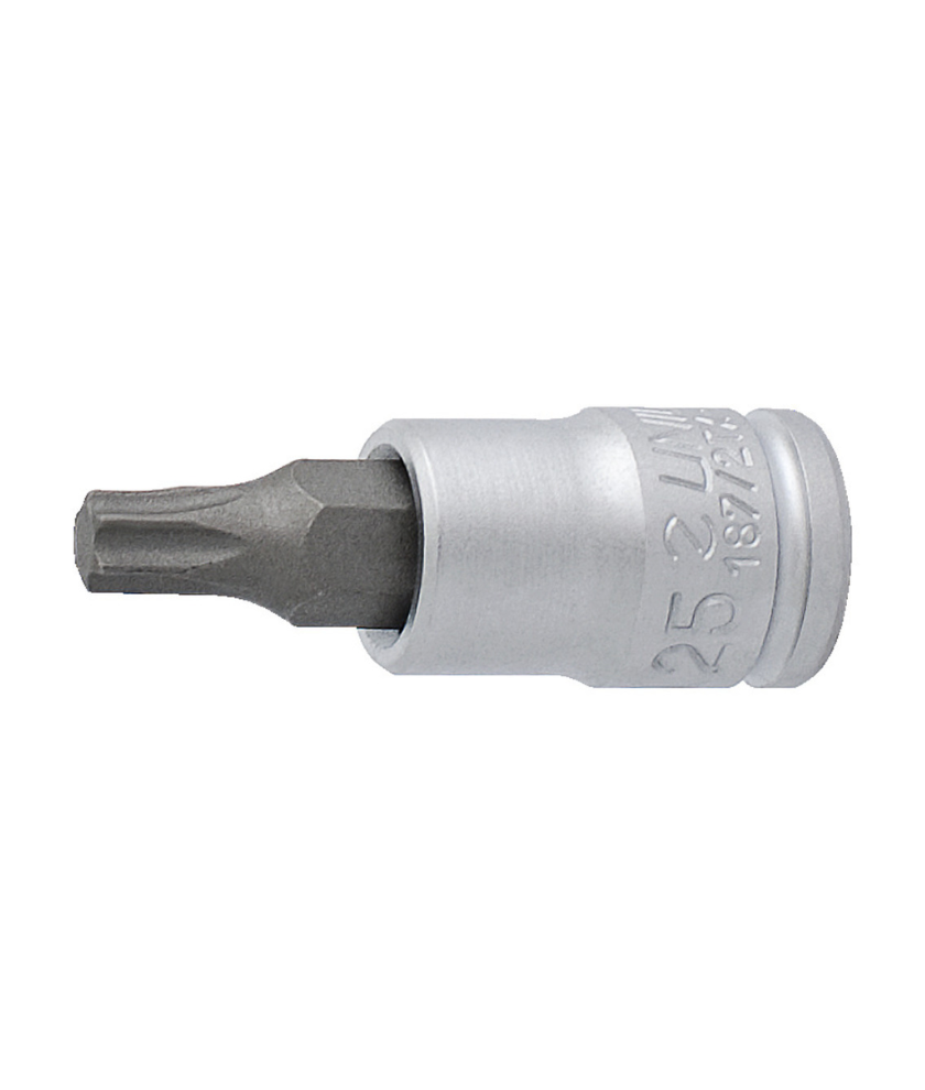 Screwdriver Socket With Tx Profile 1/4&quot; TX 20