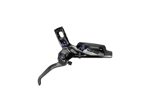 [00.5018.120.005] SRAM Disc Brake G2 Ultimate, Carbon Lever, Rainbow Hardware, Reach, SwingLink, Contact, Gloss Black Rear 2000mm Hose (includes MMX Clamp, Rotor/Bracket sold separately) A1 00.5018.120.005