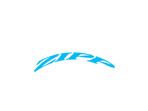 [11.1918.035.000] ZIPP Decal Set 202 No Border ZIPP Logo Complete For One Wheel