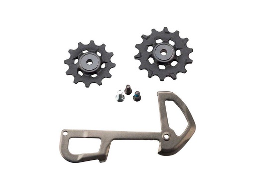 [11.7518.077.010] XX1 Eagle Pulleys And Grey Inner Cage Rear Derailleur