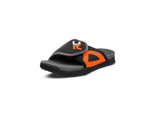Men's Coaster Sandals Black/Orange