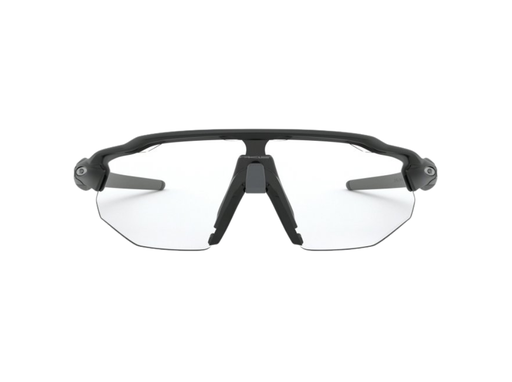 [OO9442-0638] Photochromic Iridium Clear To Black Steel Frame Sunglasses
